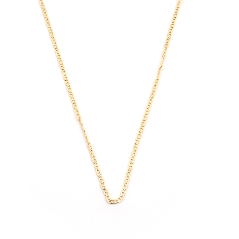Chaîne Carador maille marine 0.9mm or jaune 750/000