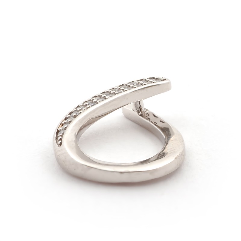 Pendentif fantaisie Carador en argent avec oxydes de zirconium