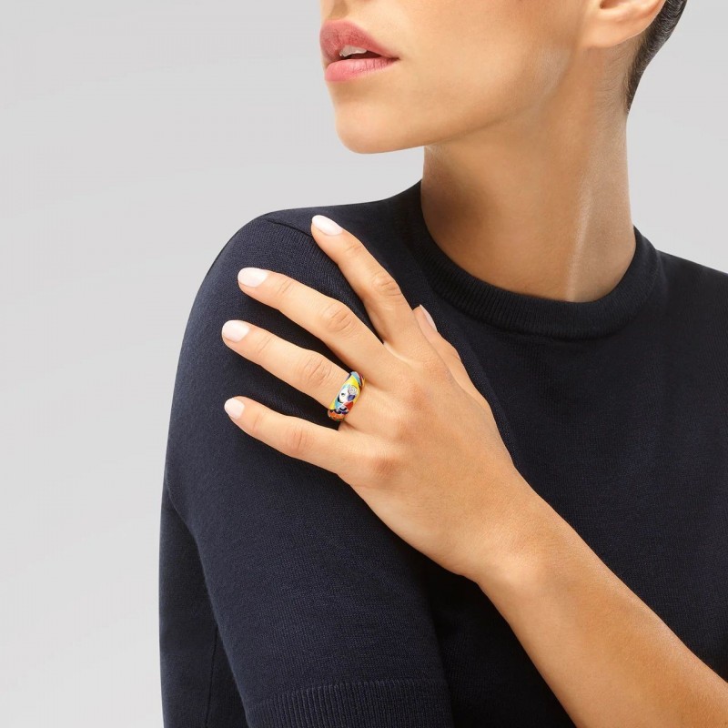 Bague Una Storia LOVEBIRD EN ARGENT 925/000