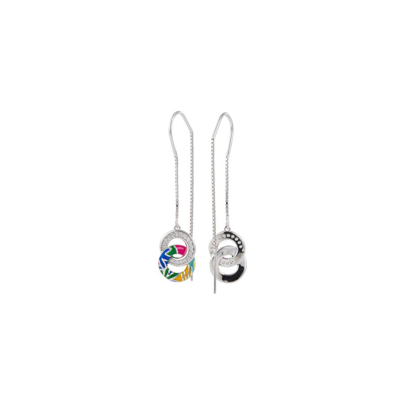 Boucles d'oreilles Una storia FIDJI argent 925/000