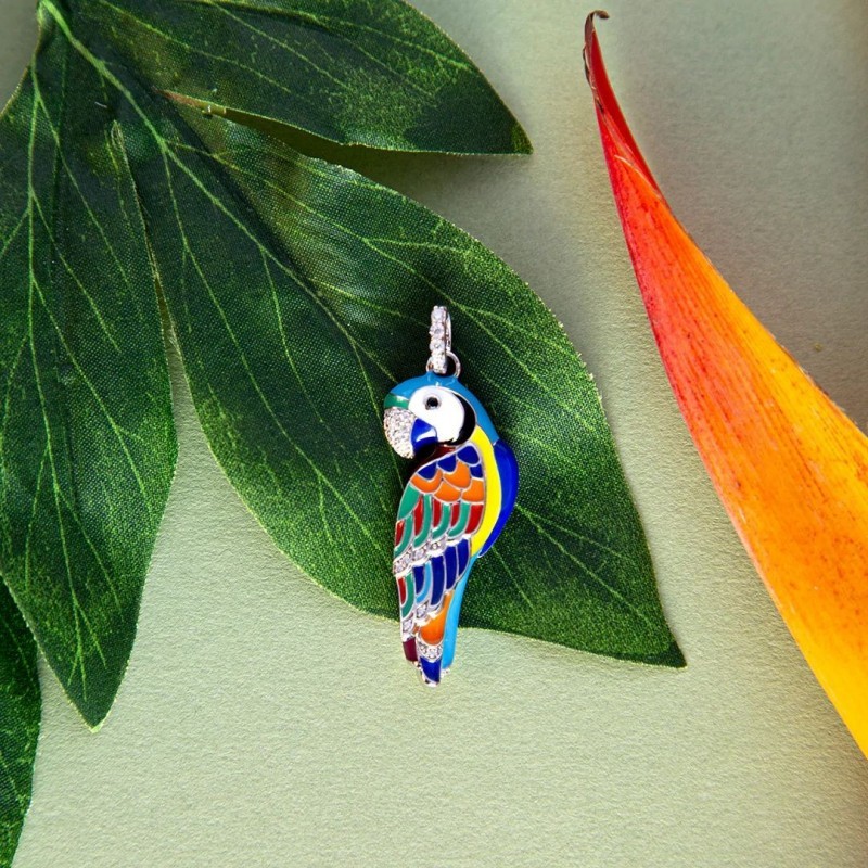 Pendentif Una Storia Lovebird en argent 925/000