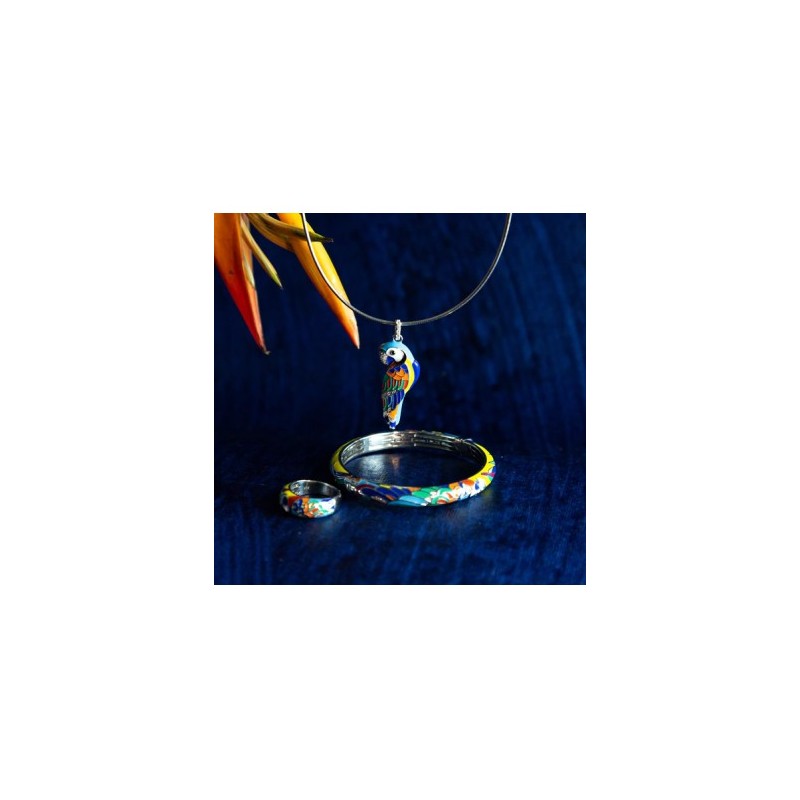 Bracelet JONC Una Storia LOVEBIRD en argent 925/000