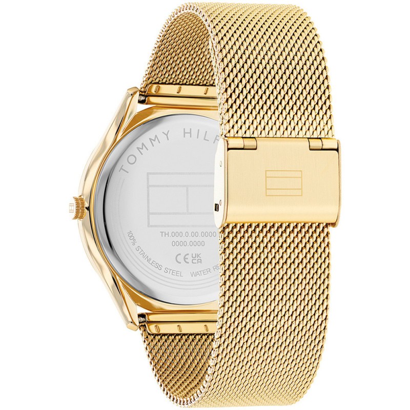 Montre Tommy Hilfiger Homme en acier doré