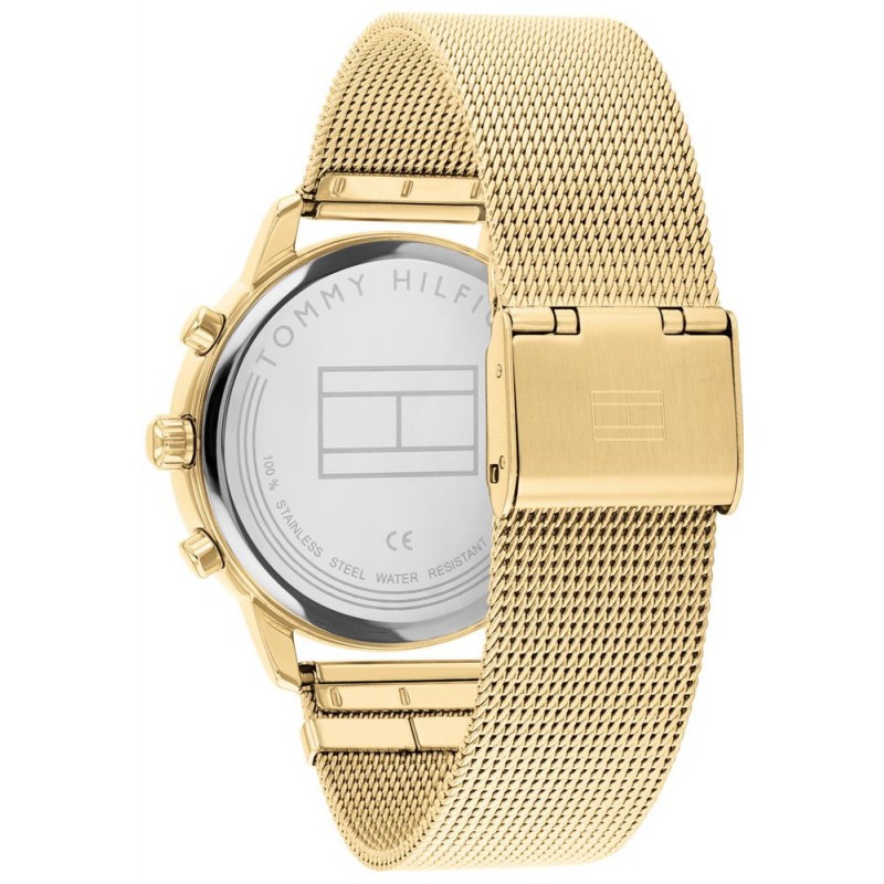 Montre Tommy Hilfiger Femme Blake en acier doré bracelet milanais