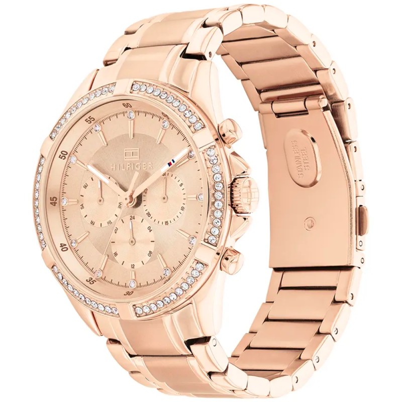 Montre Tommy Hilfiger Femme Kenzie doré rose