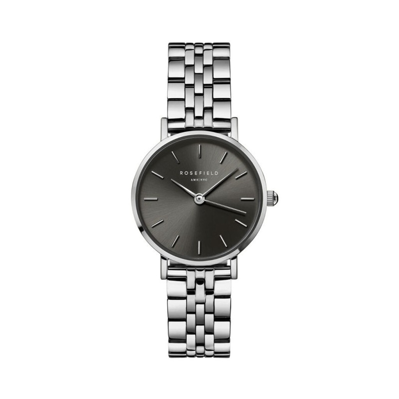 Montre Femme Rosefield Small edit Noir Bracelet acier