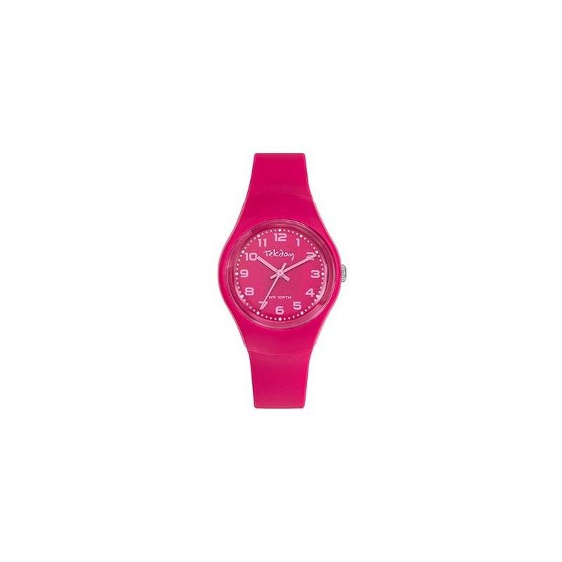 Montre Tekday Enfant silicone rose