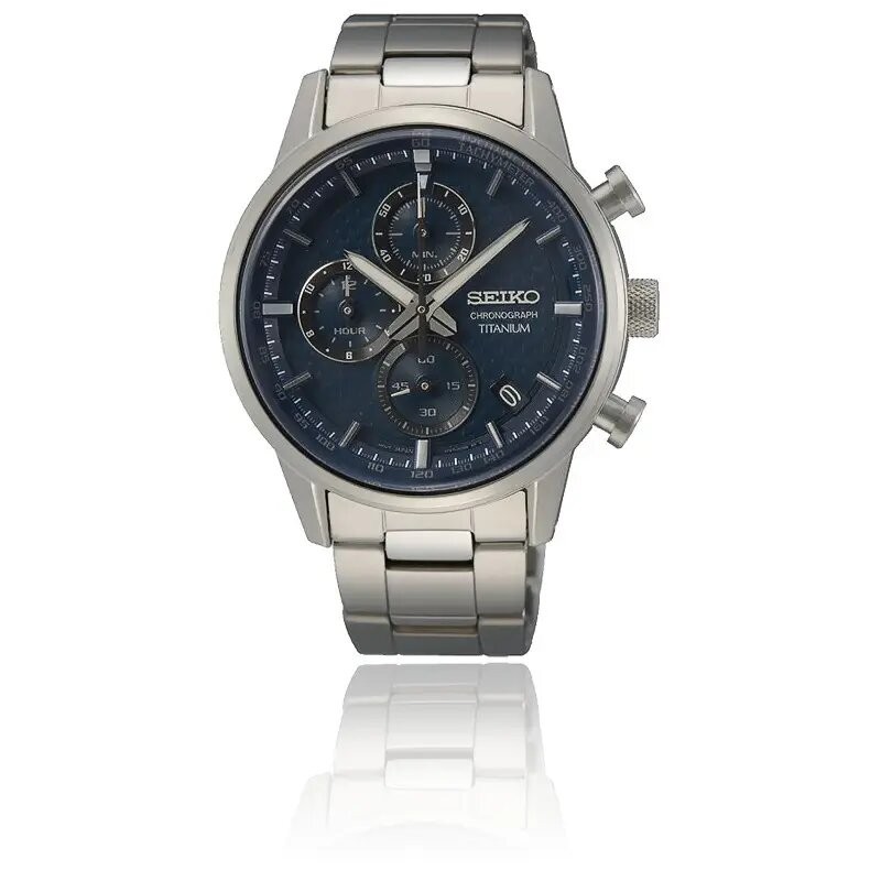 Montre Homme Seiko Sport Chronographe bracelet acier