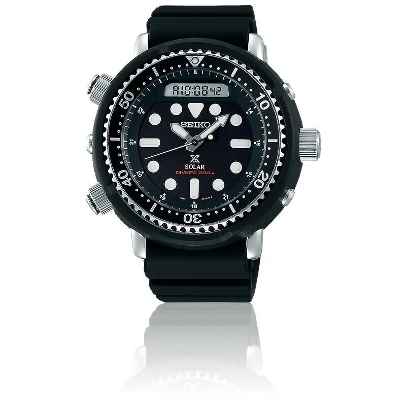Montre Homme Seiko prospex Quartz Solaire Diver's 200m