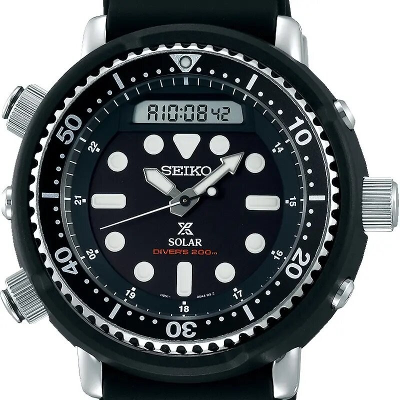 Montre Homme Seiko prospex Quartz Solaire Diver's 200m