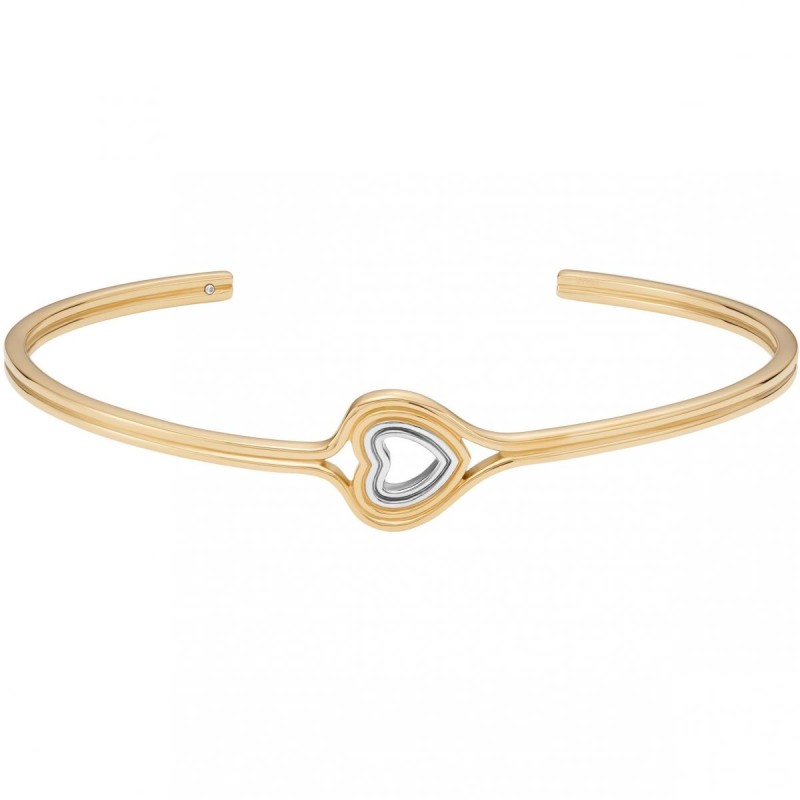 Bracelet Femme Skagen Kariana en acier doré motif cœur