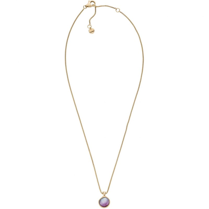 Collier Femme Skagen Sea Glass en acier doré