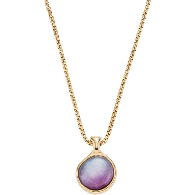 Collier Femme Skagen Sea Glass en acier doré