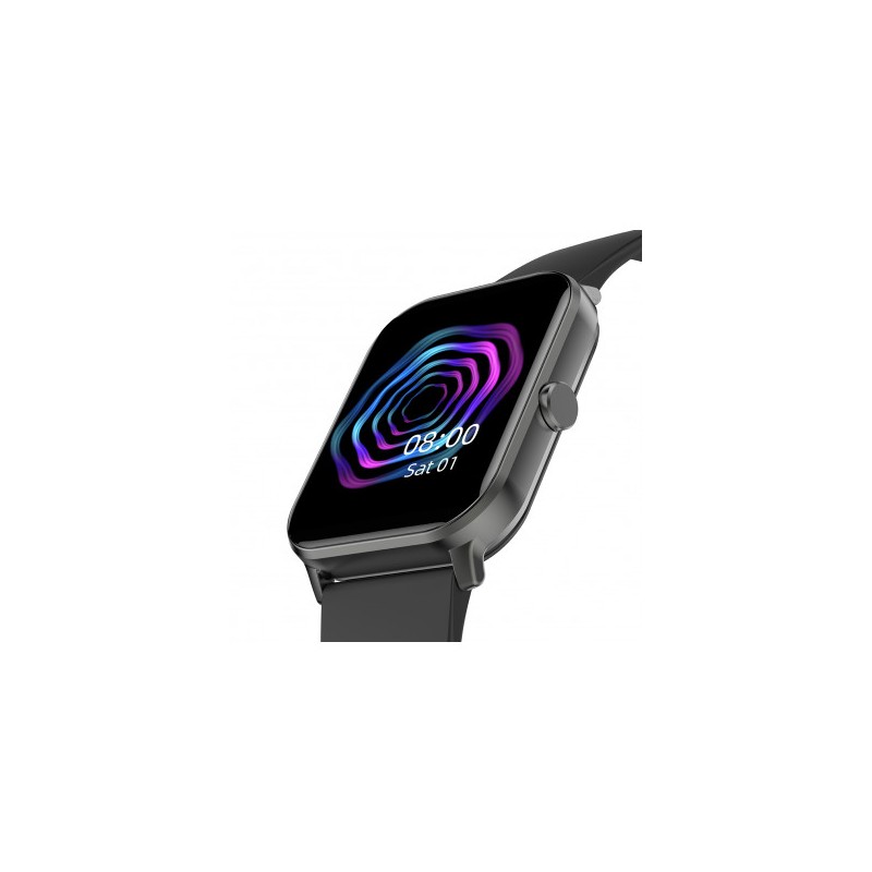 Montre Connectée Smarty 2.0 bracelet silicone noir