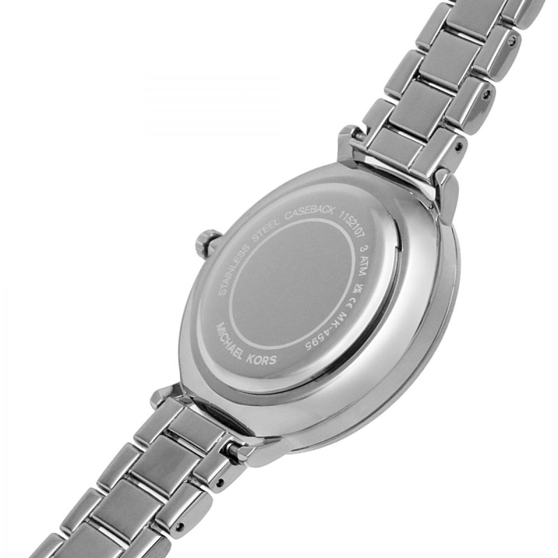 Montre Femme Michael Kors en acier bicolore et lunette en oxydes de zirconium