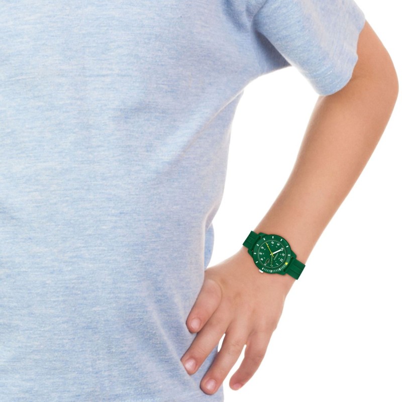 Montre Lacoste Mini Tennis Enfant silicone vert