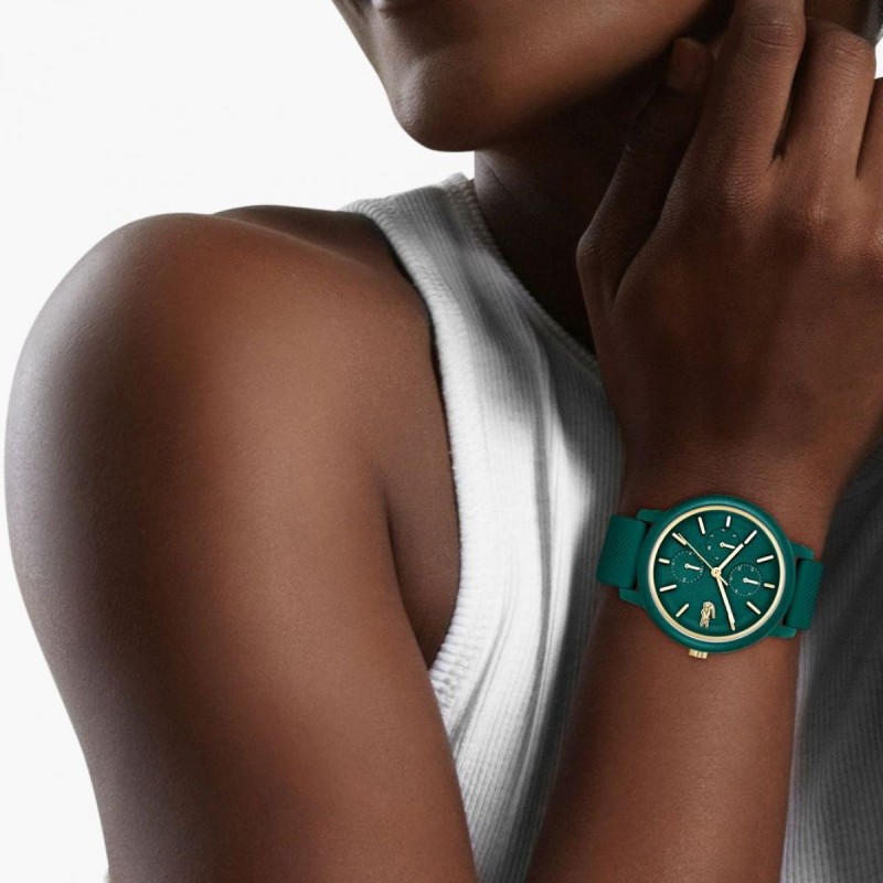 Montre Lacoste Femme en silicone vert
