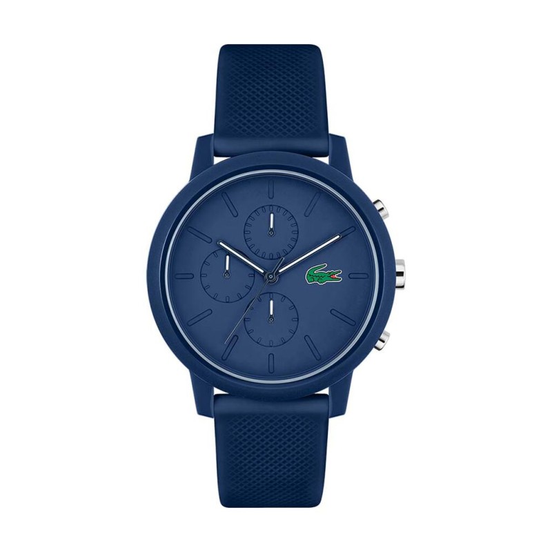 Montre Lacoste Homme Multifonctions en silicone bleu