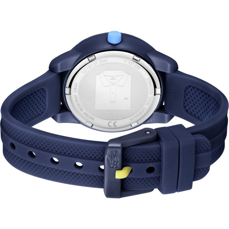 Montre Lacoste Mini Tennis Enfant en silicone bleu