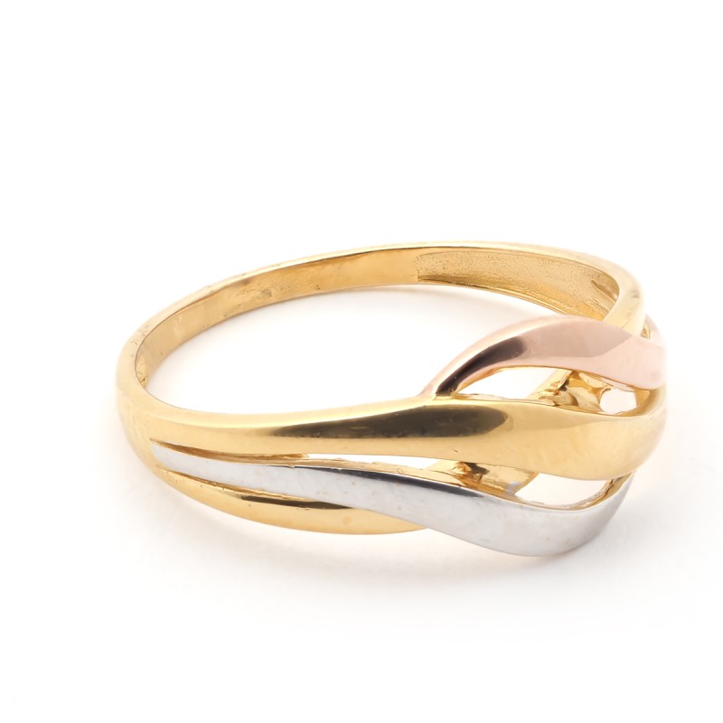 Bague fantaisie Carador en or 375/000 3 ors