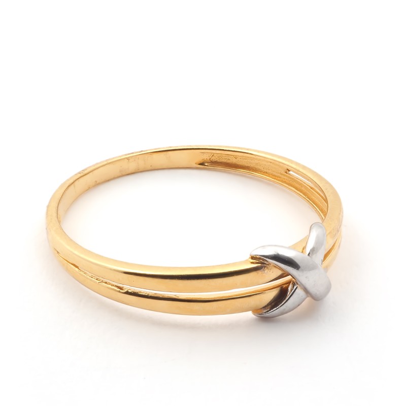 Bague fantaisie Carador en or jaune 375/000