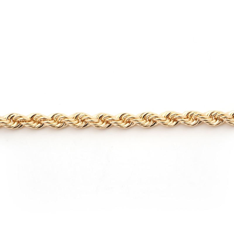 Bracelet femme Carador or 375/000 maille corde