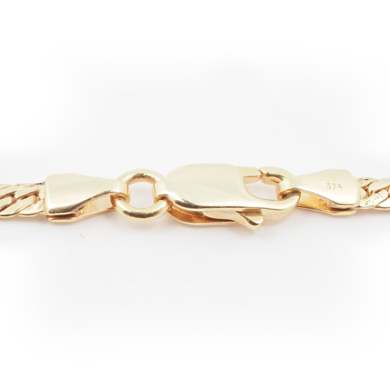 Collier Maille anglaise or375 jaune 2.5MM