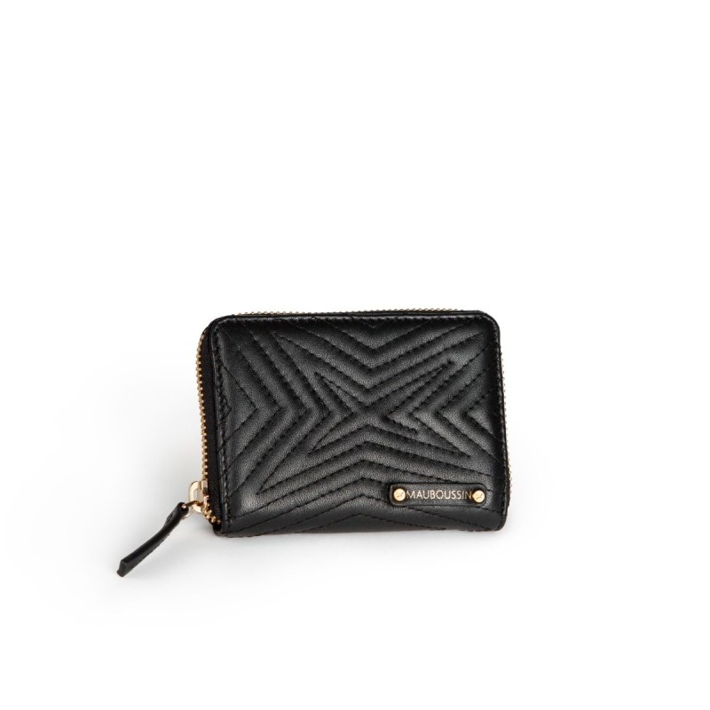 Porte-Monnaie Mauboussin Belle, Libre et Vraie Noir