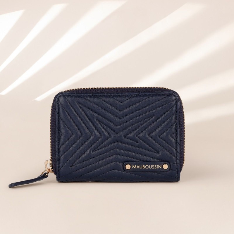 Porte-Monnaie Mauboussin Belle, Libre et Vraie Marine