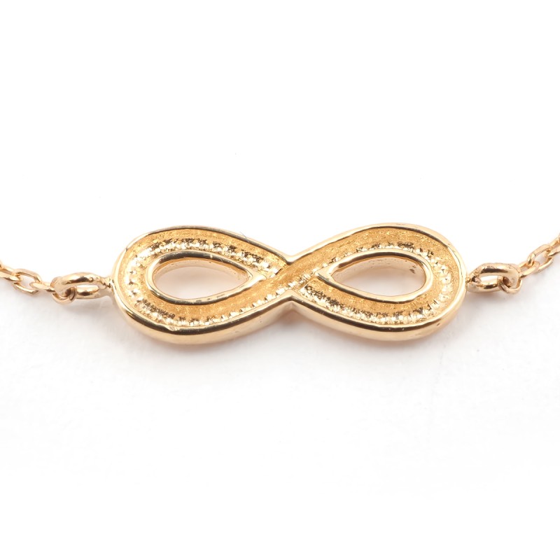 Bracelet CARADOR Infini Or jaune 375/000e