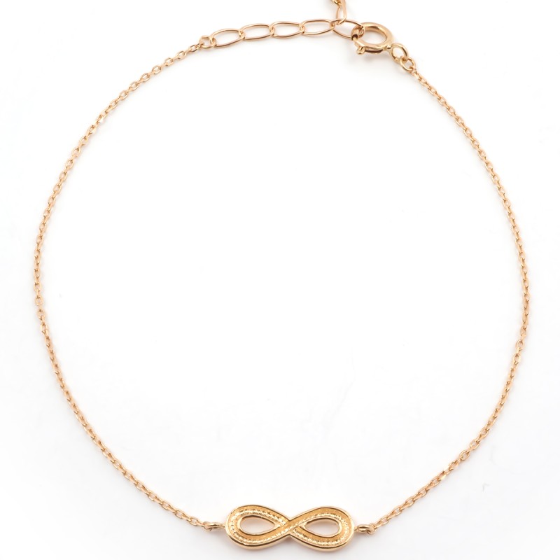 Bracelet CARADOR Infini Or jaune 375/000e