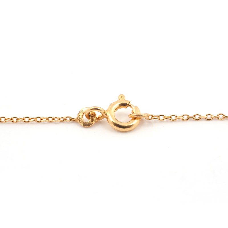 Collier femme Carador disques collection graphique en or jaune 375/000 164CL