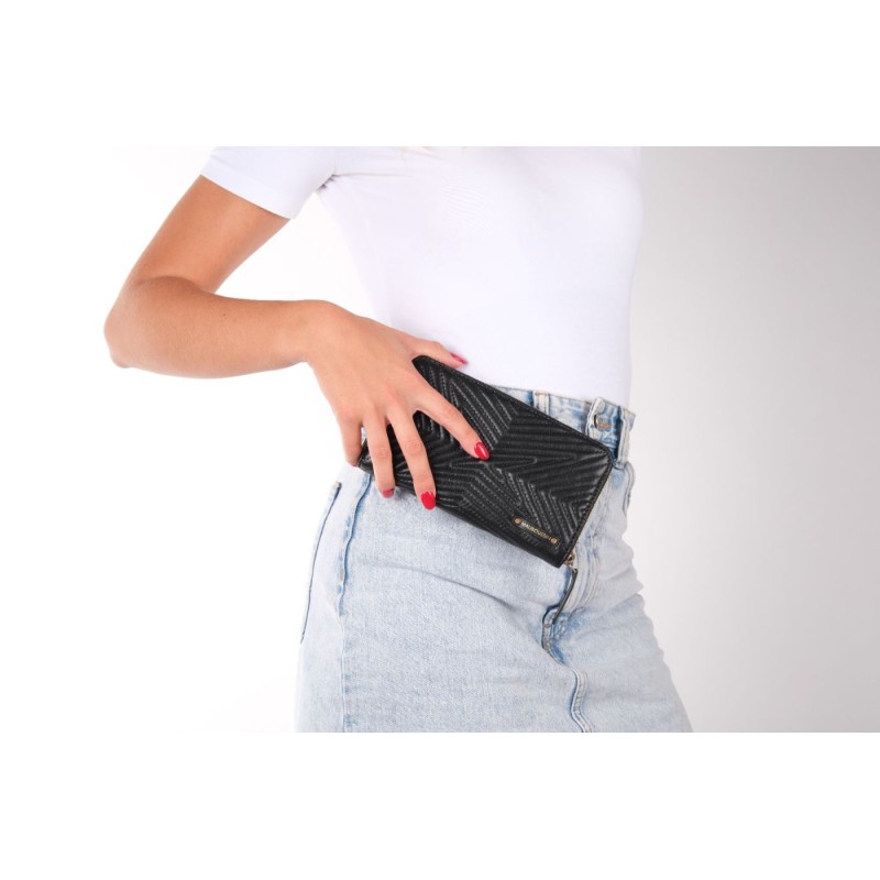 Portefeuille Mauboussin Belle, Libre et Vraie Noir