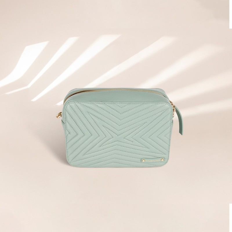 Sac Caméra Mauboussin Belle, Libre et Vraie Vert d'eau