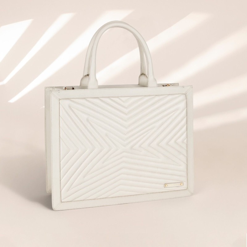 Sac Cabas Mauboussin Belle, Libre et Vraie Sable Grand modèle