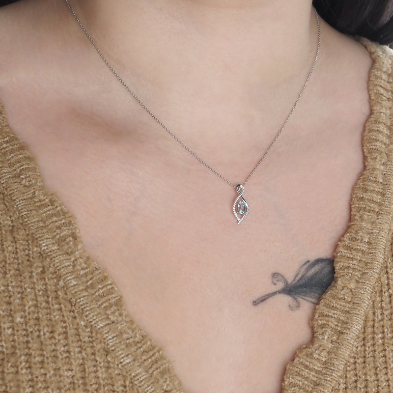 Collier Carador Topaze Fantaisie DJYN847