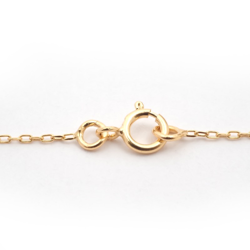 Collier Carador Or jaune 375/000e et Améthyste