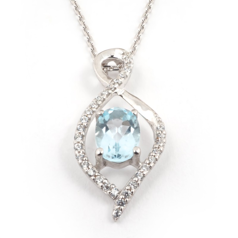 Collier Carador Topaze Fantaisie DJYN847