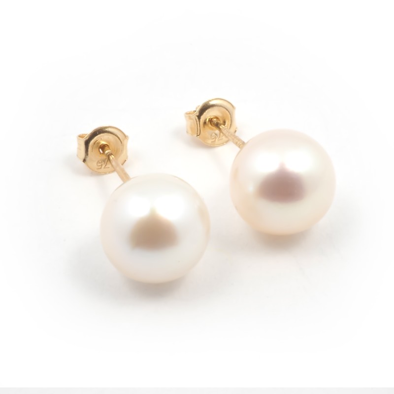 Boucles d'oreilles Carador perles 6 mm en or 375/000