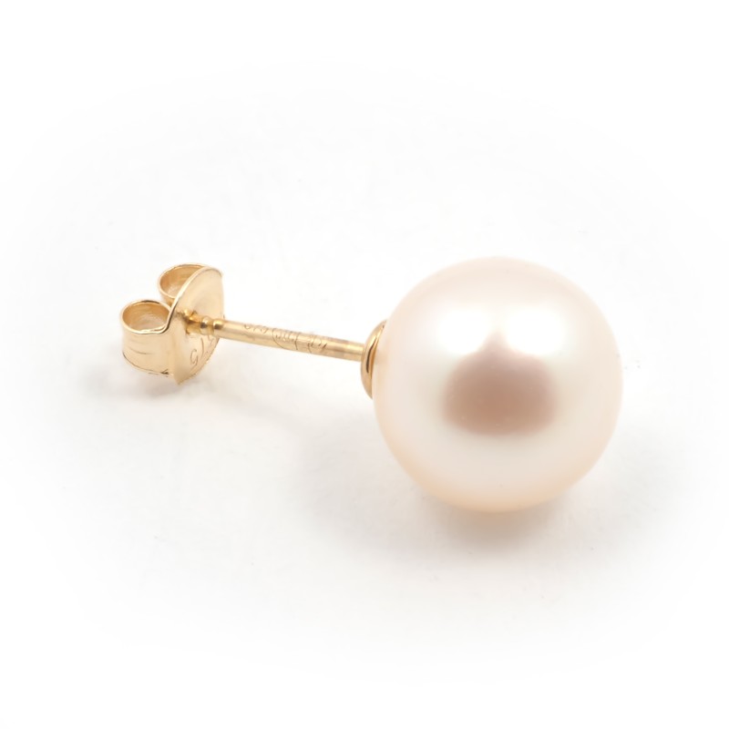 Boucles d'oreilles Carador perles 6 mm en or 375/000