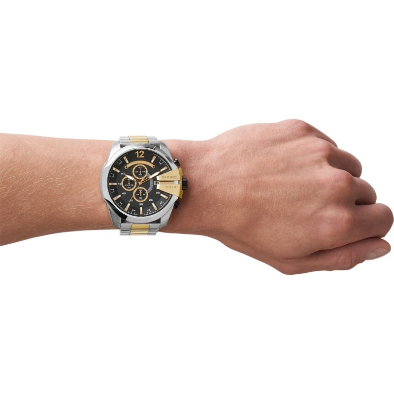 MONTRE DIESEL ACIER BICOLORE