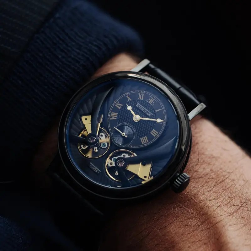 MONTRE Beaufort Anatolia Enigma  EARNSHAW HOMME AUTOMATIQUE CUIR