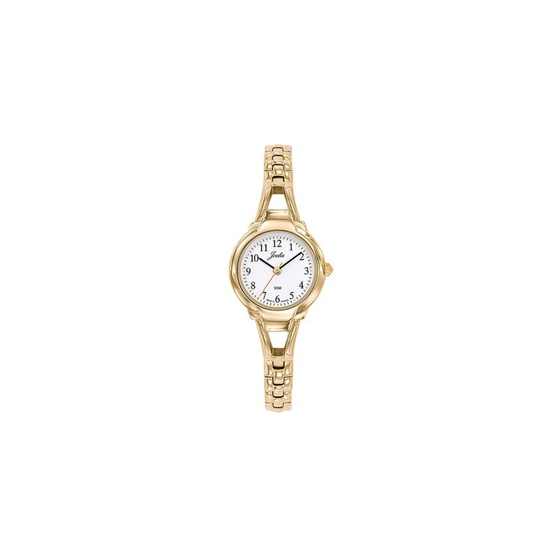 Montre Femme Joalia Bracelet en Acier doré