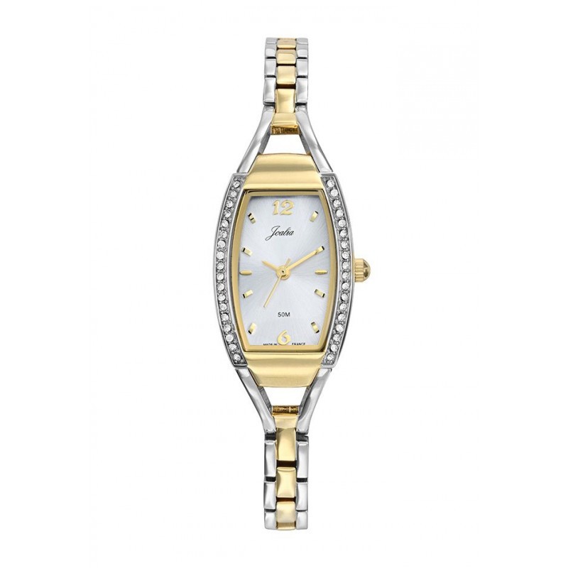 Montre Femme Joalia femme acier bicolore