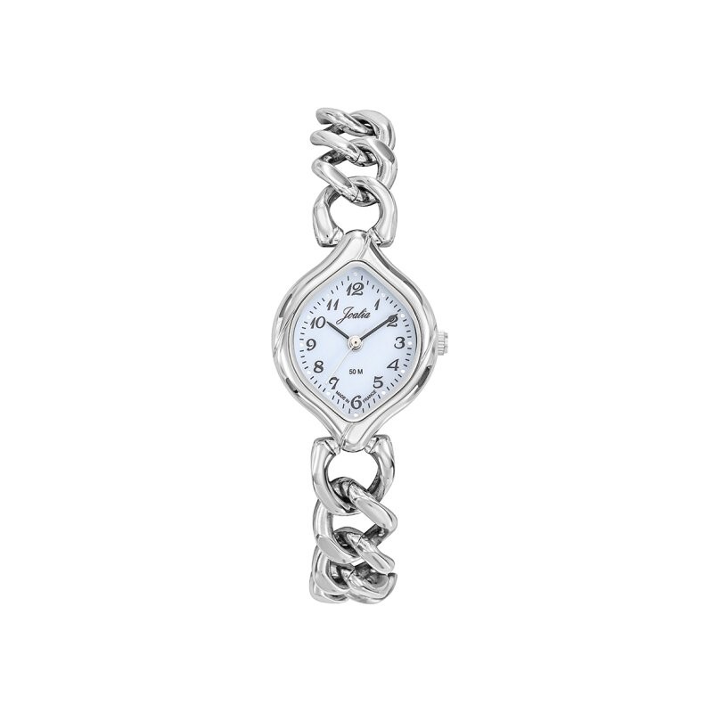 Montre Femme Joalia Bracelet en Acier Argenté