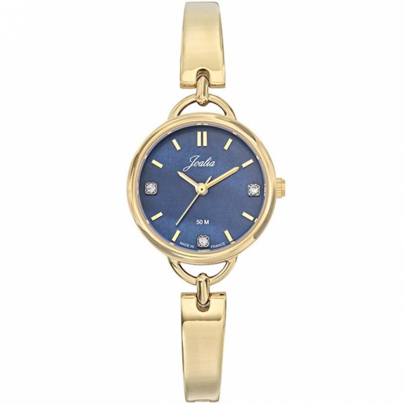 Montre Femme Joalia Bracelet en Acier dorée