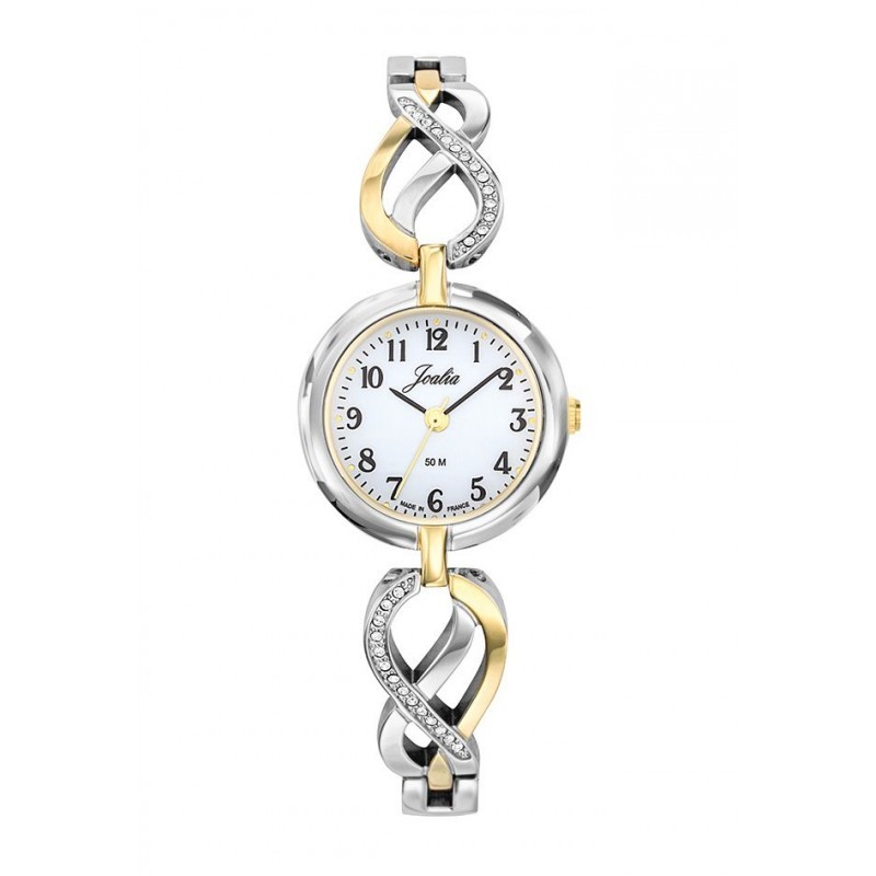 Montre Joalia femme acier Bicolore