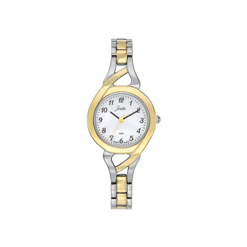 Montre Femme Joalia bracelet bicolore
