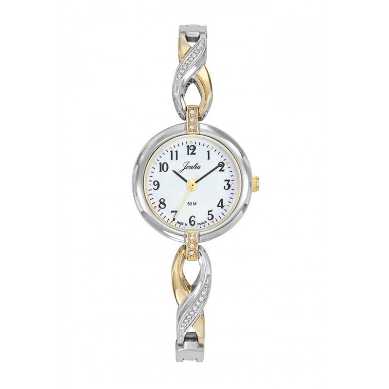 Montre Femme Joalia acier Bicolore