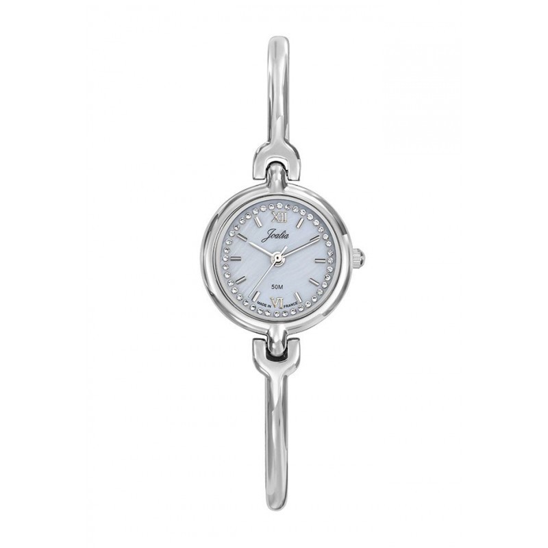 Montre Joalia femme bracelet en acier argenté